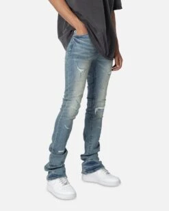 MNML X503 Convertible Skinny Denim Jeans Blue -Champioe Style 03011676 YX001 mens 0050
