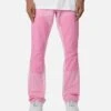 MNML B501 Flare Denim Jeans Pink 2 MNML B501 Flare Denim Jeans Pink -Champioe Style 03011818 YP001 mens 0010