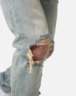 MNML D544 Straight Denim Jeans Vintage Blue 13 MNML D544 Straight Denim Jeans Vintage Blue -Champioe Style 03011826 YX561 mens 0060