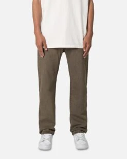 MNML V532 Baggy Denim Jeans Brown -Champioe Style 03011834 YX300 mens 0030