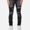 MNML X539 Skinny Denim Jeans Black 2 MNML X539 Skinny Denim Jeans Black -Champioe Style 03011839 YB001 mens 0010
