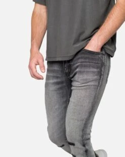 MNML X542 Skinny Denim Jeans Black -Champioe Style 03011840 YB001 mens 0050