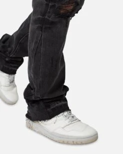 MNML B568 Flare Denim Jeans Vintage Black -Champioe Style 03011929 YV009 mens 0060