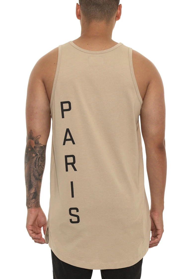 Carré Longitude Gratuit Singlet Tan 4 Carré Longitude Gratuit Singlet Tan - Image 2