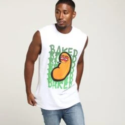 Goat Crew Baked Bean Muscle Tee White -Champioe Style 4434569316337 normal 007