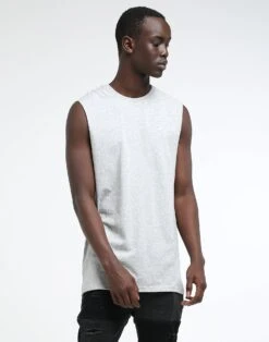 Elevn Aptitude Muscle Tee Grey Marle