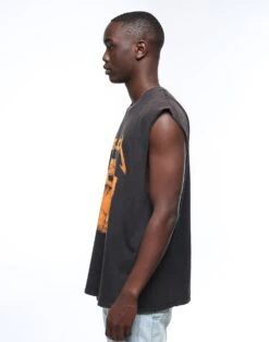 METALLICA Jump In The Fire Muscle Tee Washed Black 14 METALLICA Jump In The Fire Muscle Tee Washed Black -Champioe Style 4434569751824 normal 006