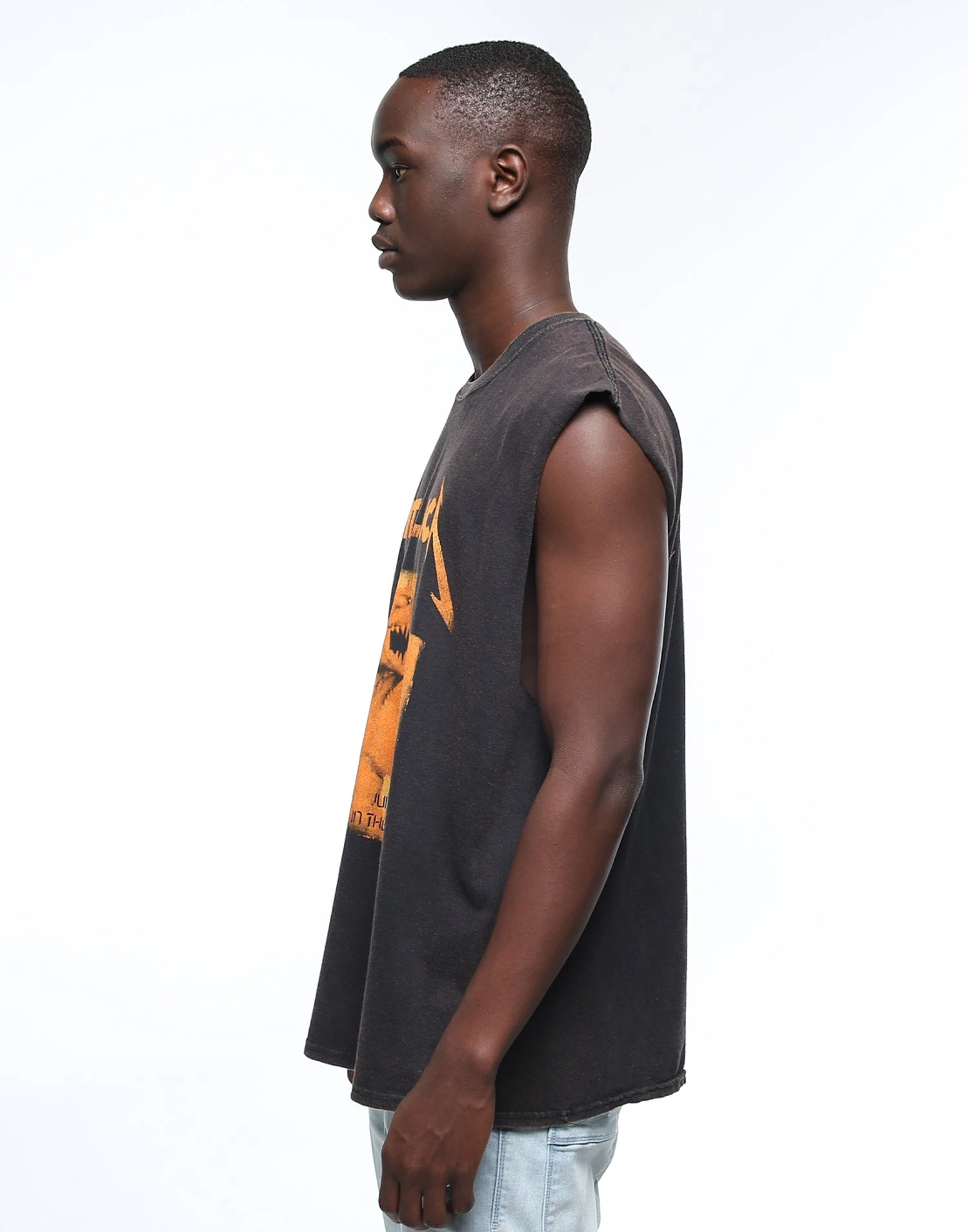 METALLICA Jump In The Fire Muscle Tee Washed Black 8 METALLICA Jump In The Fire Muscle Tee Washed Black - Image 6