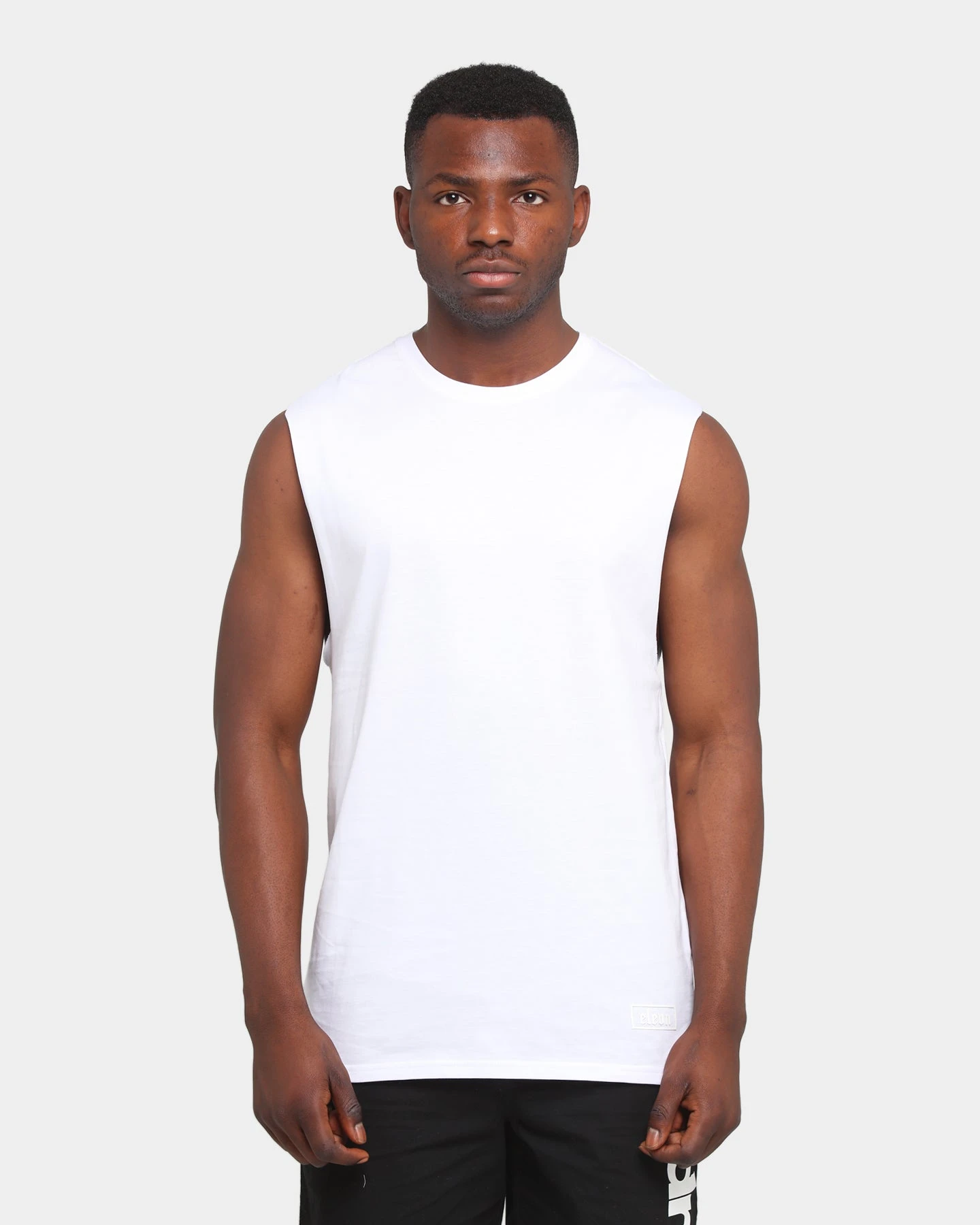 Elevn Clothing Co. Primitive Muscle T-Shirt White 3 Elevn Clothing Co. Primitive Muscle T-Shirt White