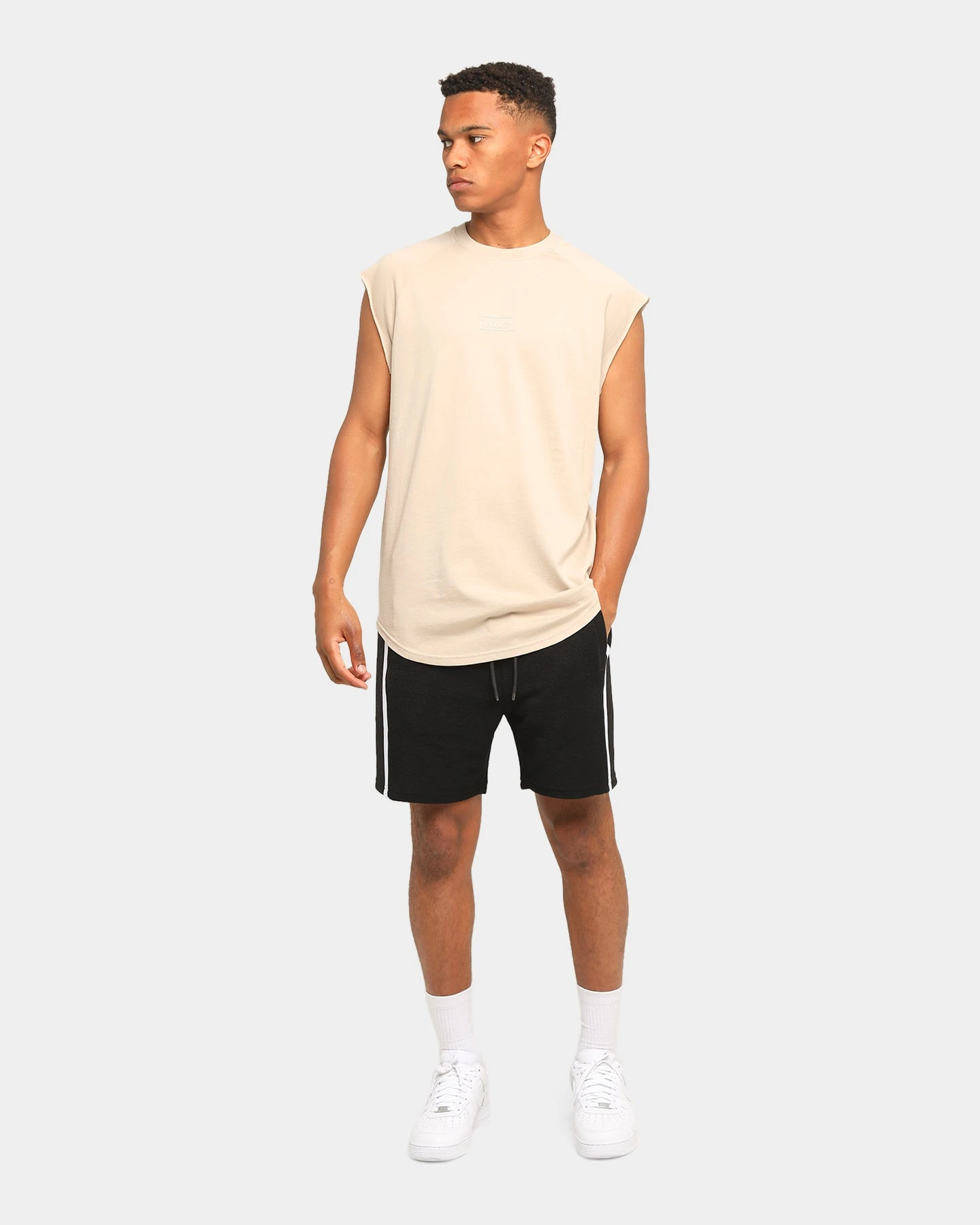 Elevn Clothing Co. Primitive Raglan Muscle Beige 4 Elevn Clothing Co. Primitive Raglan Muscle Beige - Image 2