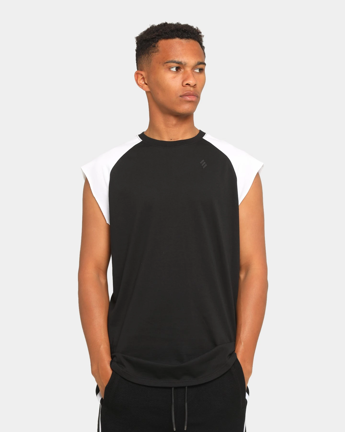 Elevn Clothing Co. Trinity Raglan Muscle Black 3 Elevn Clothing Co. Trinity Raglan Muscle Black