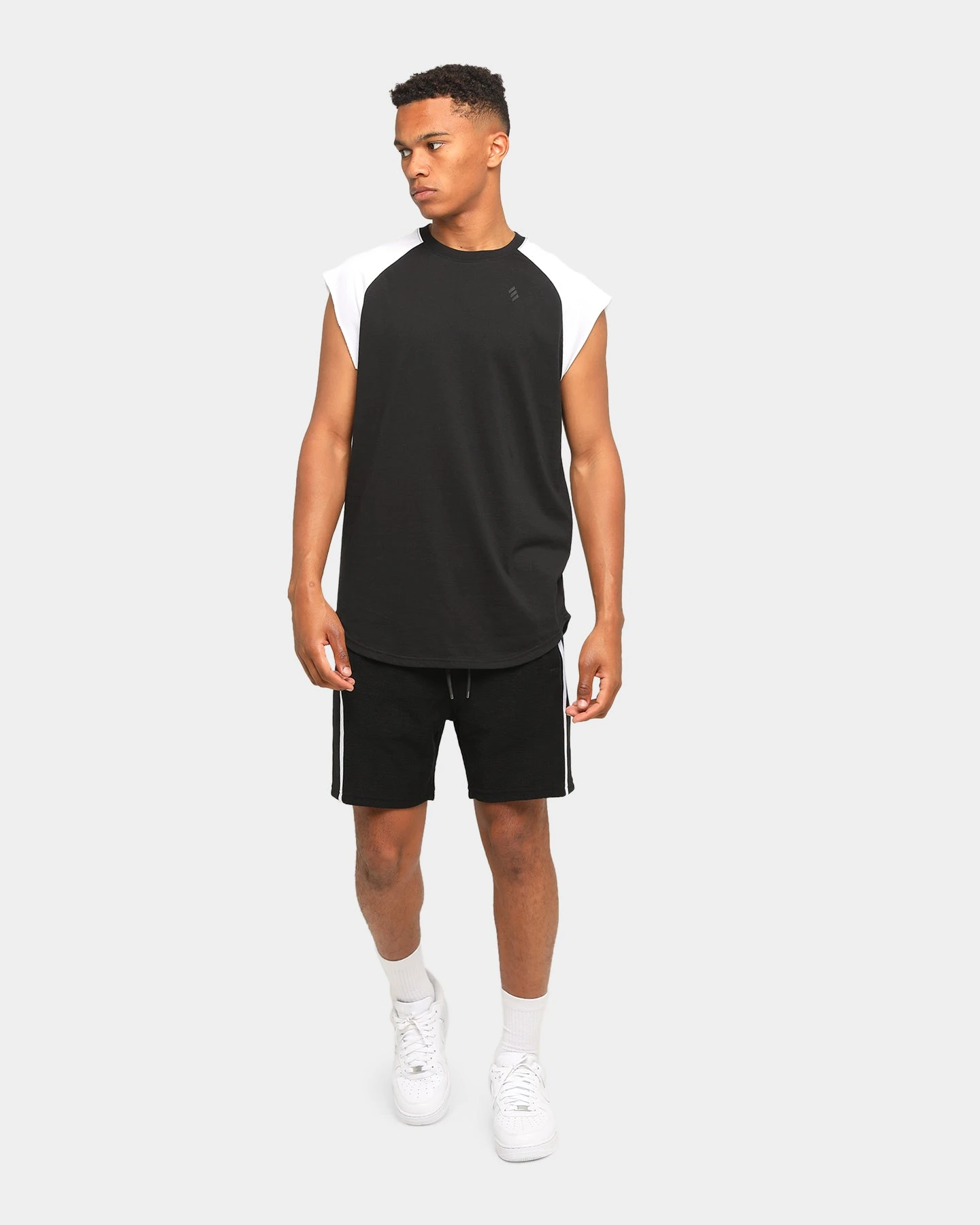 Elevn Clothing Co. Trinity Raglan Muscle Black 4 Elevn Clothing Co. Trinity Raglan Muscle Black - Image 2