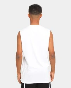 Elevn Clothing Co. Capital E Muscle T-Shirt White -Champioe Style 4454569338511 mens 0040