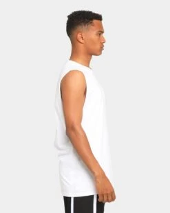 Elevn Clothing Co. Capital E Muscle T-Shirt White -Champioe Style 4454569338511 mens 0060