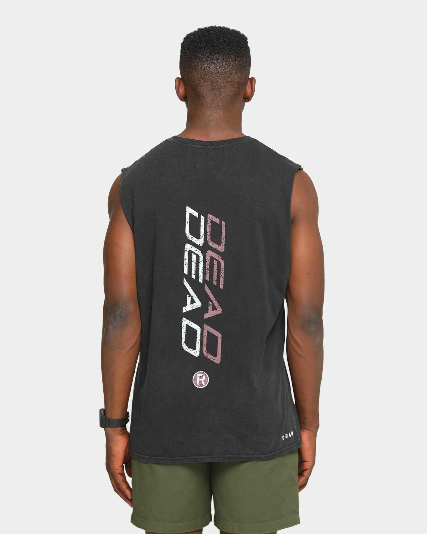 Dead Studios Respect Muscle Black/Burgundy 3 Dead Studios Respect Muscle Black/Burgundy