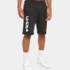 Heron Preston Spray Print Logo Sweatshorts Black
