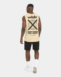 WNDRR Prosper Muscle Top Tan -Champioe Style 9351809071946 mens 0080