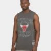 Mitchell & Ness Chicago Bulls Vintage Crest Logo Muscle Black 2 Mitchell & Ness Chicago Bulls Vintage Crest Logo Muscle Black -Champioe Style 9353380226692 mens 0020