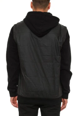 Zoo York Harlem Puffer Jacket Black -Champioe Style jkt 10 68